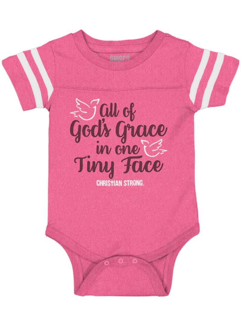 Infant Gods Grace Tiny Face Bodysuit