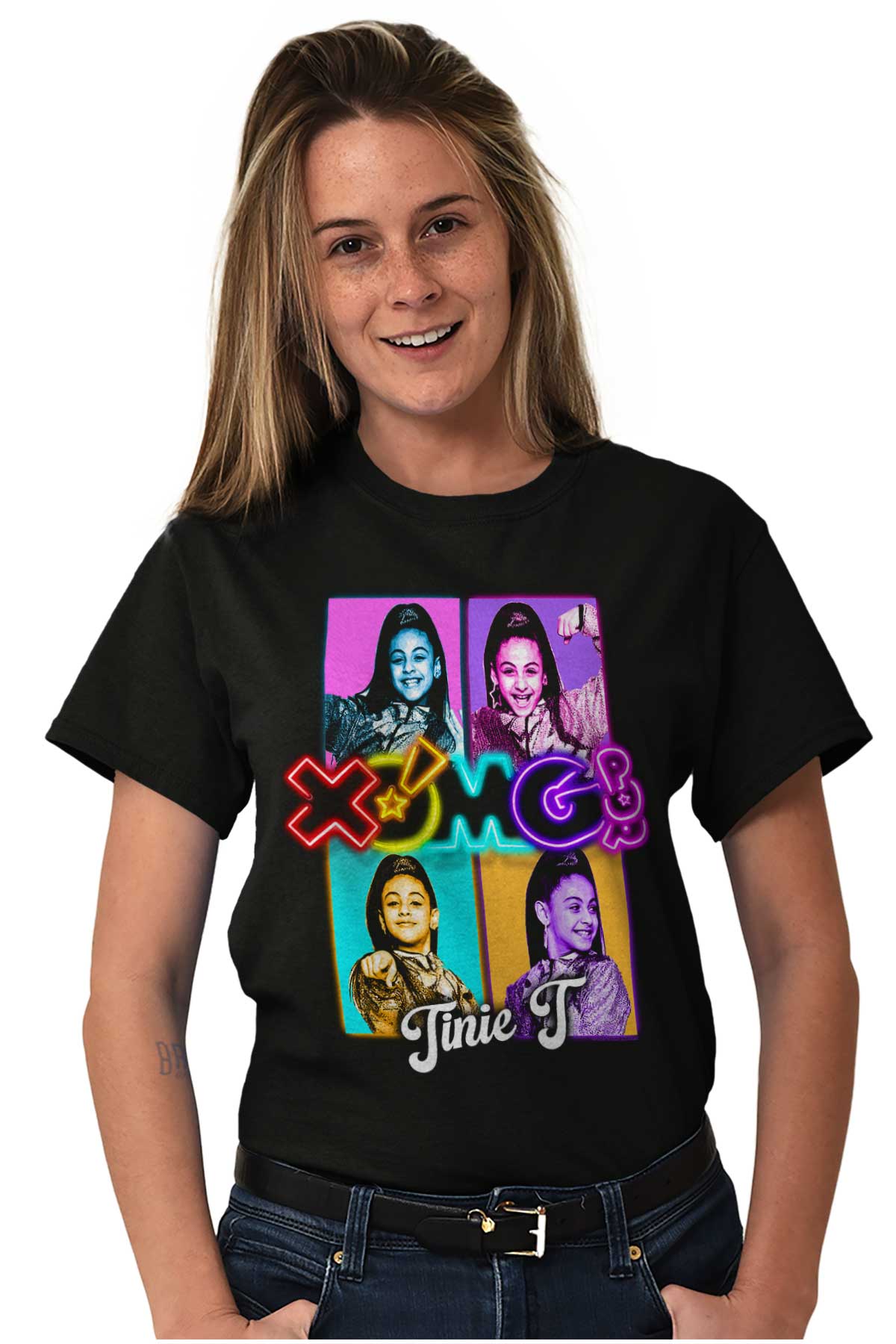XOMG POP Art Four Square Tinie T Womens Graphic T Shirt Tees | eBay