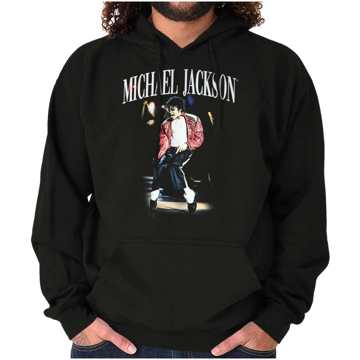 Michael Jackson Thriller Toe Stand Dance Hoodie Hooded Sweatshirt Michael Jackson Thriller Toe Stand Dance Hoodie Hooded Sweatshirt