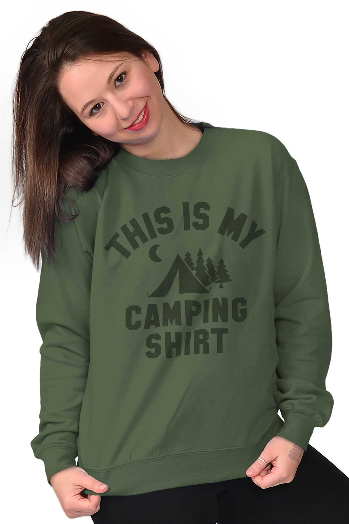 funny camping sweatshirts