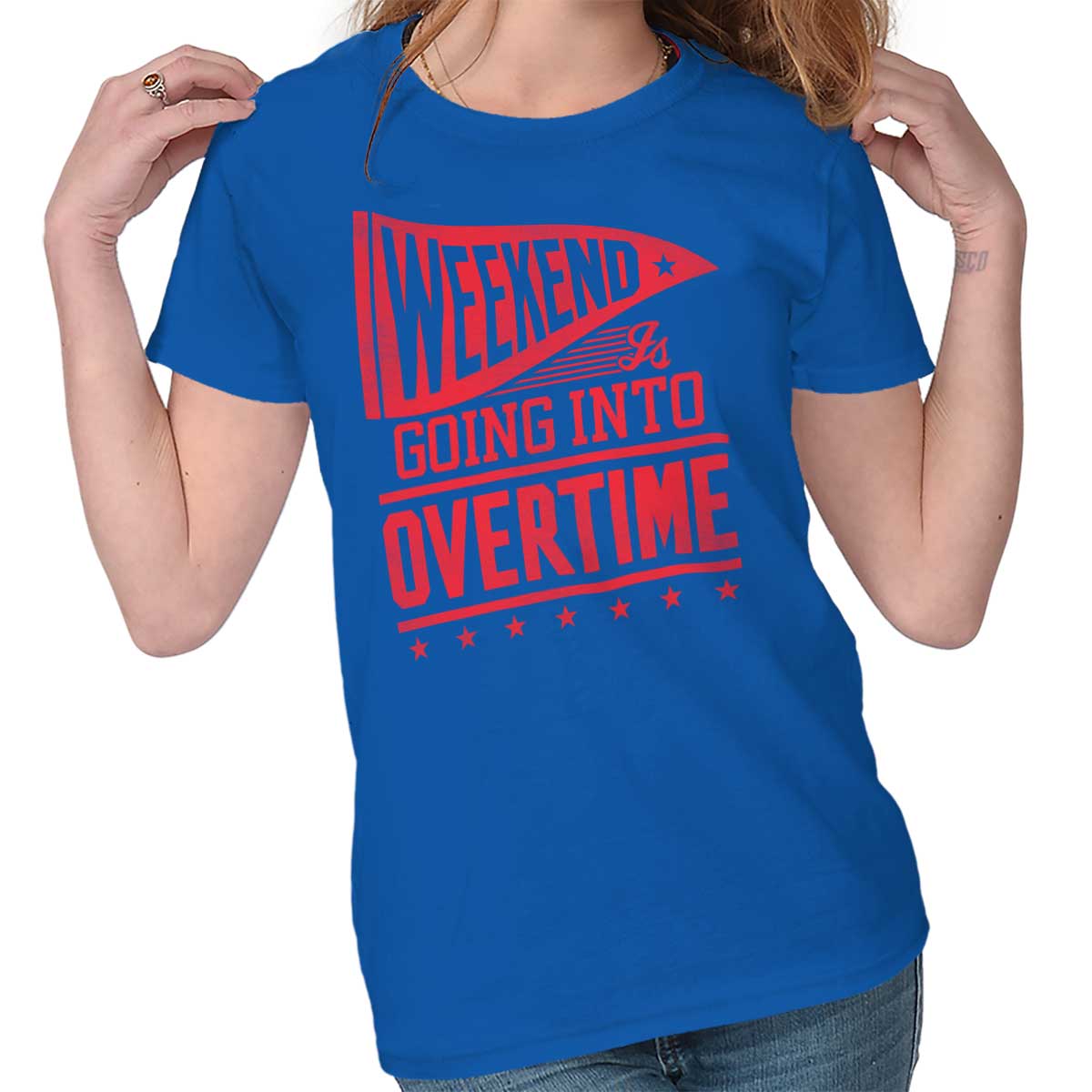 tee shirt overtime