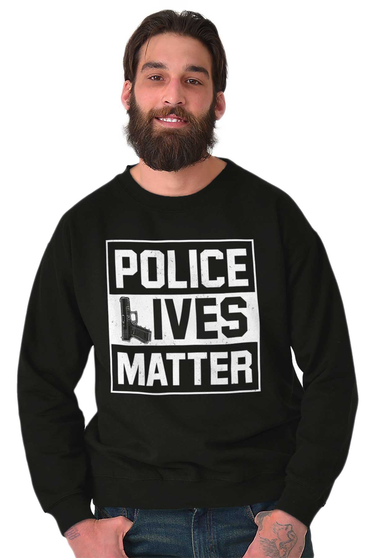 police lives matter sweatshirt