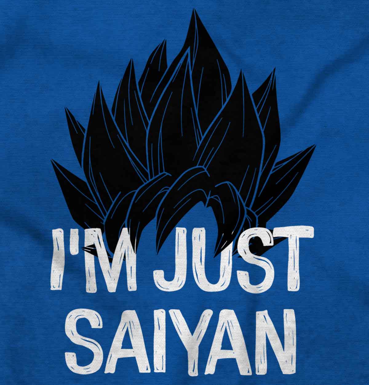 Just Saiyan Cute Goku Anime TV Show Gift Idea Sleeveless T Shirts Tees Tshirts