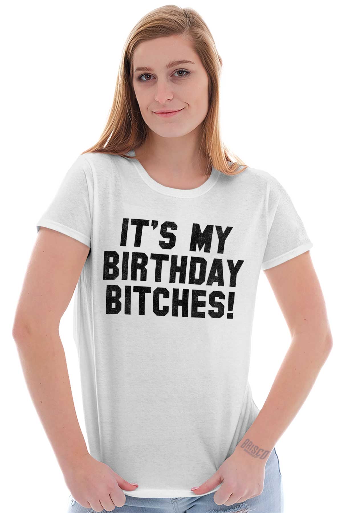 Women's Birthday Girl T-Shirt - Casual 'It's My Birthday' Graphic Tee Party Top