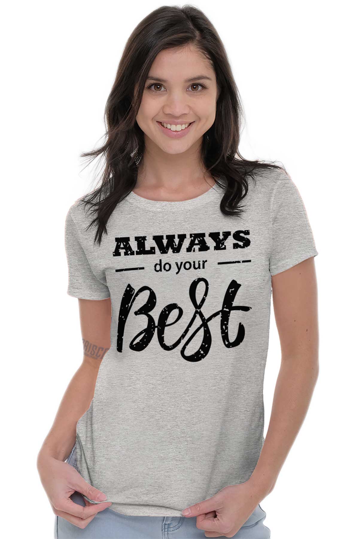 Do Your Best Motivational Inspirational Gift Womens Tees Shirts Ladies ...