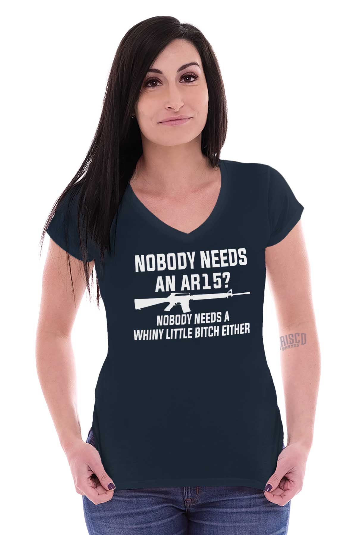 Nobody Needs A Whiny Little Bitch Funny Shirt | USA AR15 Gun Junior Fit ...