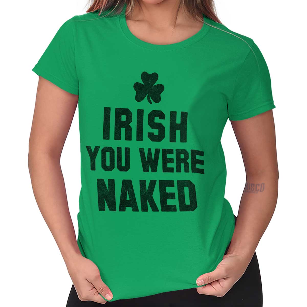 Irish Naked Patty St Patricks Day Gift Idea Long Sleeve 