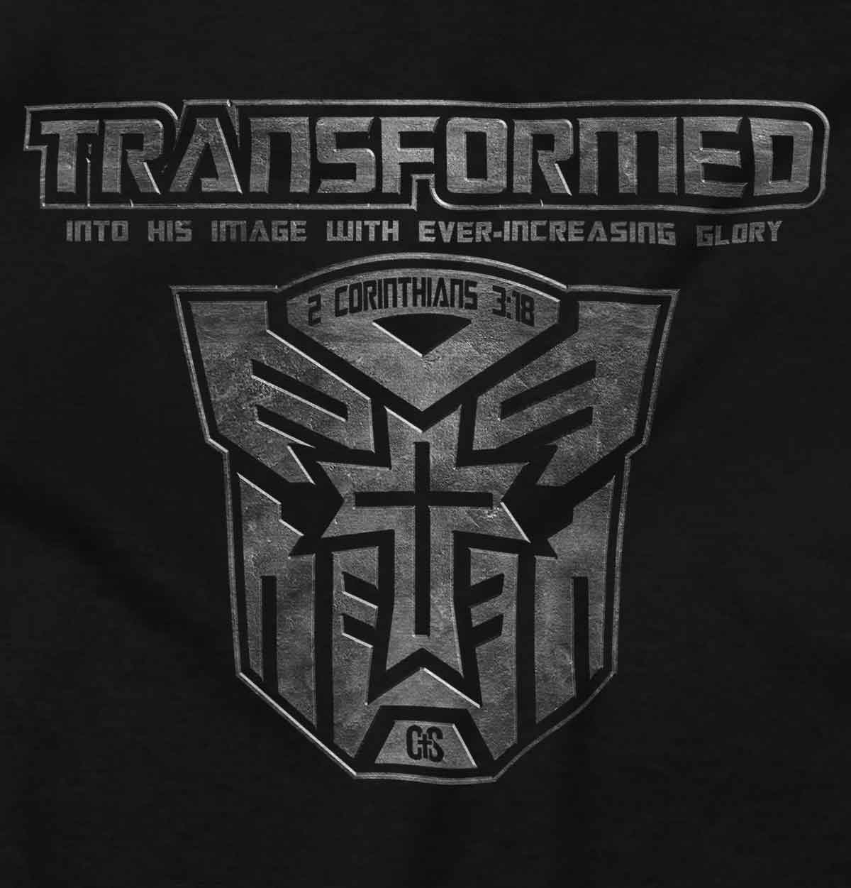Transformers Robot Funny Religious God Jesus Christ Christian TShirt