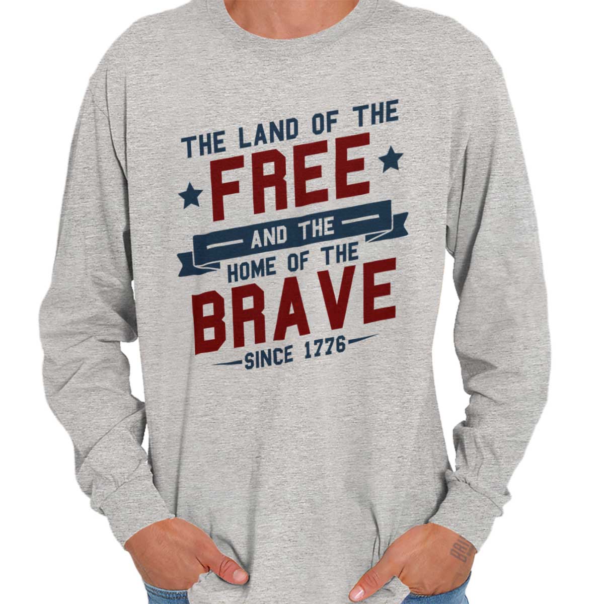 land of the free home of the brave shirt
