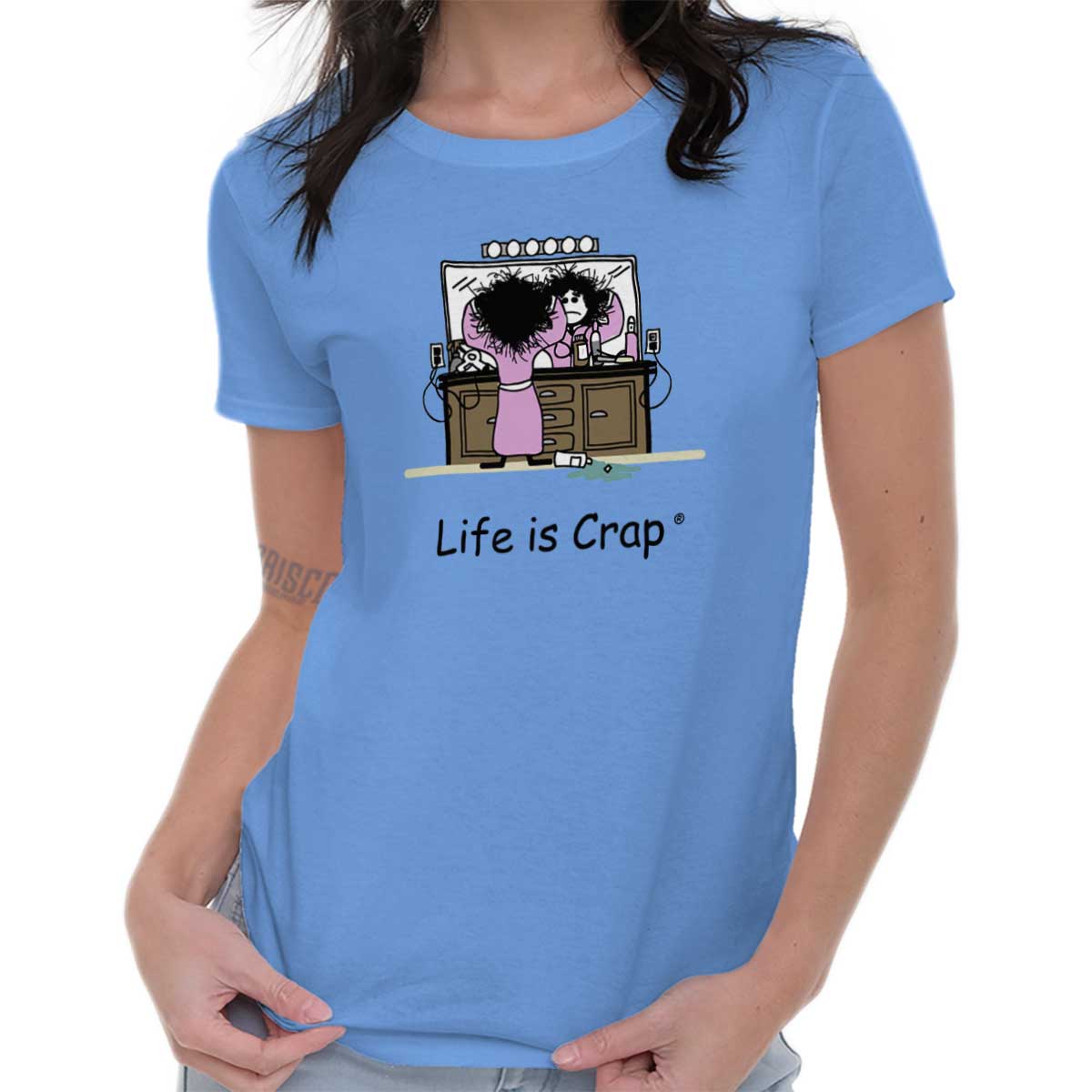 life is crap t shirts