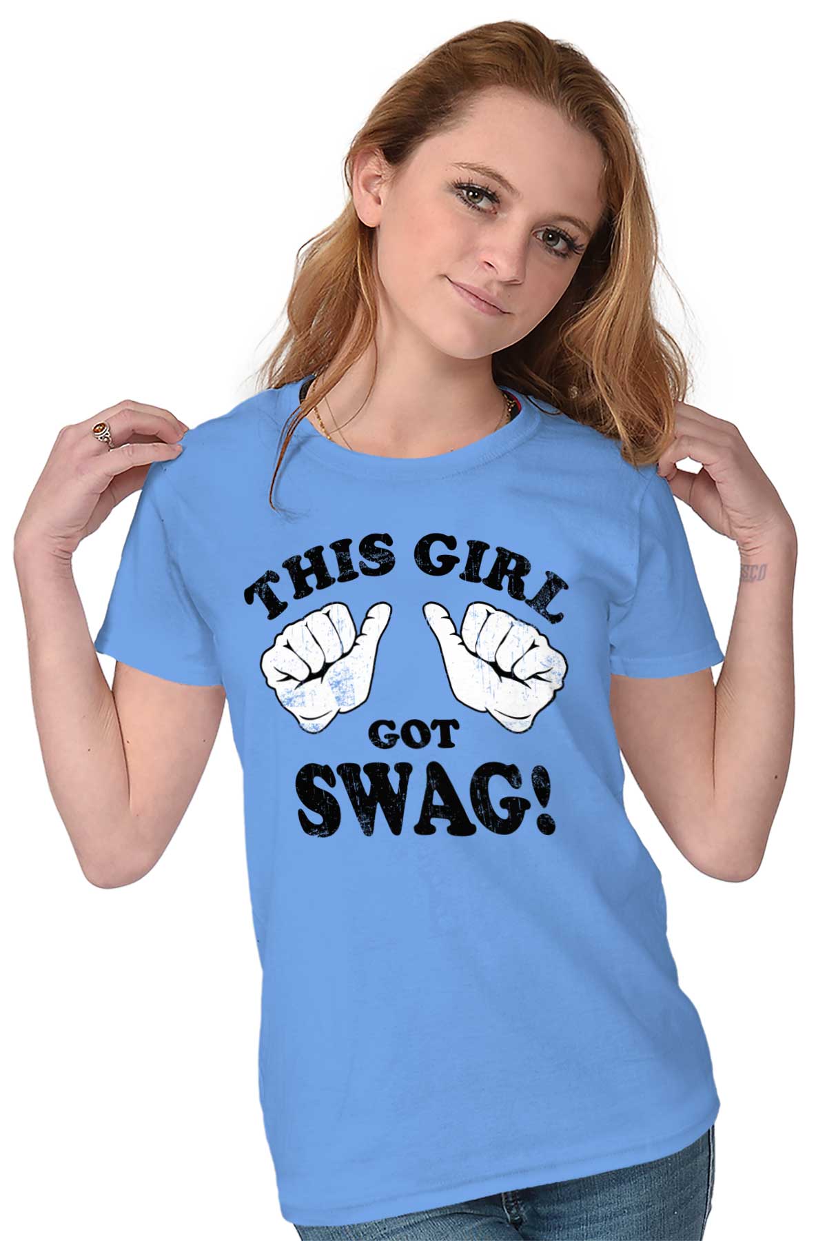 This Girl Got Swag Shirt For Women Funny Swagger