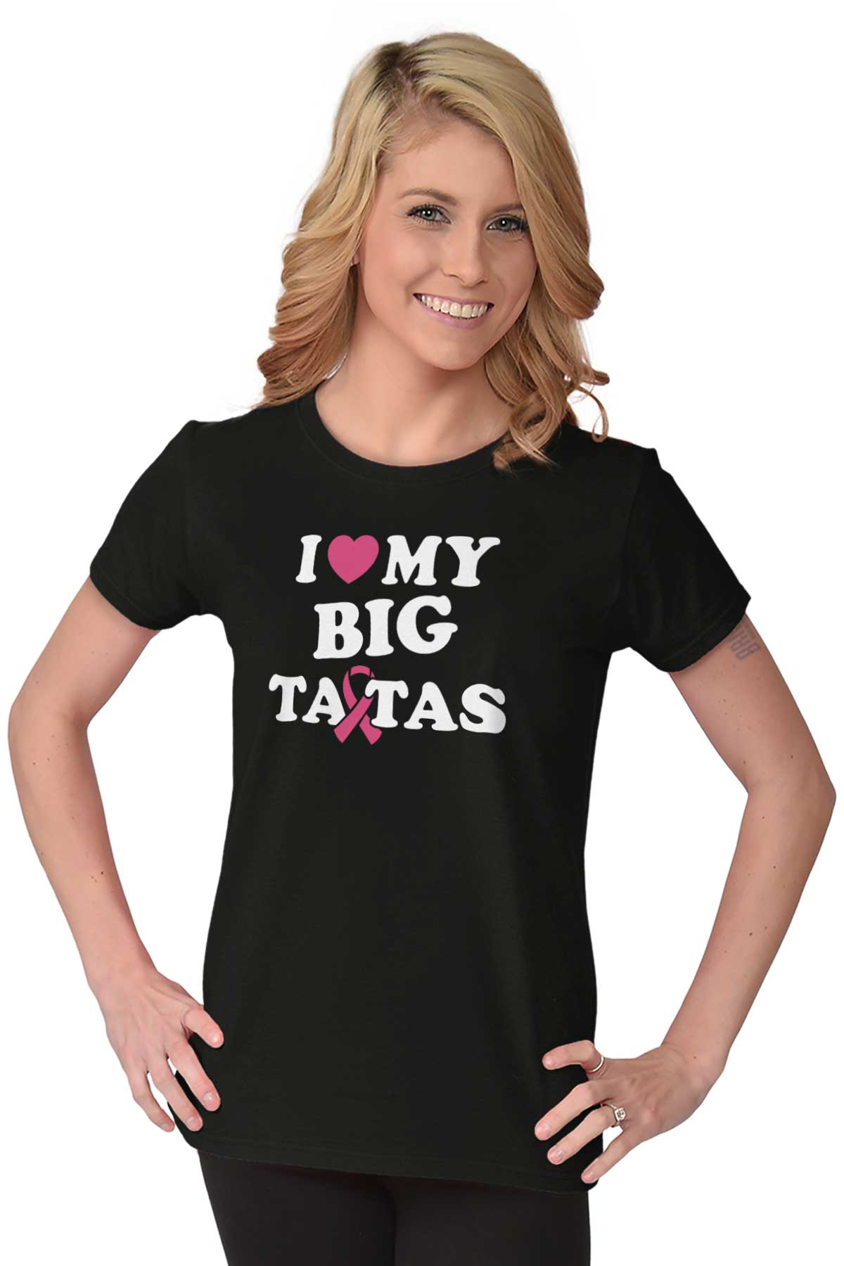 Breast Cancer Funny Save The Ta Tas T Graphic T Shirts For Women T 3830