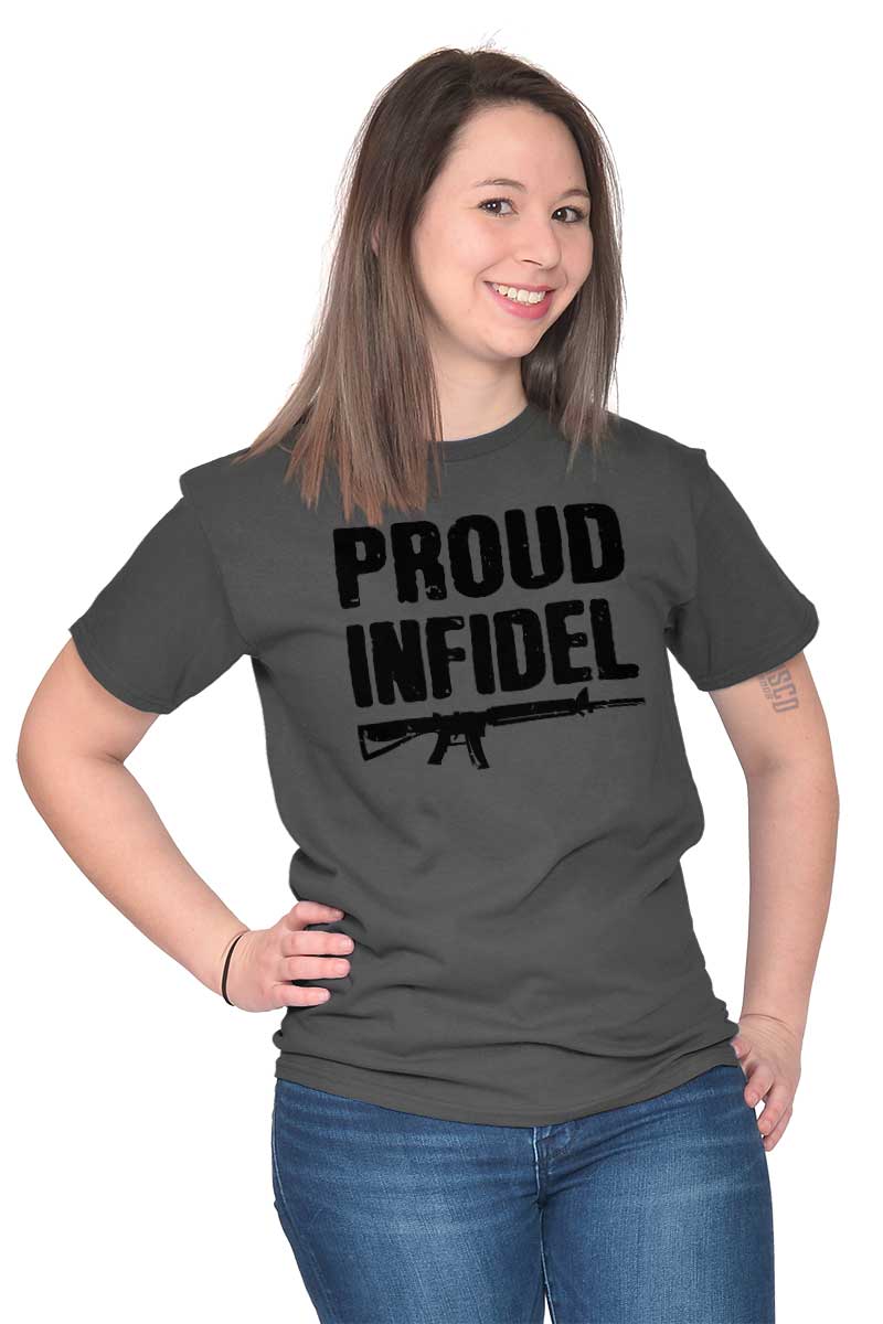 Pro Gun Rights 2nd Amendment Patriotic Gift Womens or Mens Crewneck T Shirt Tee