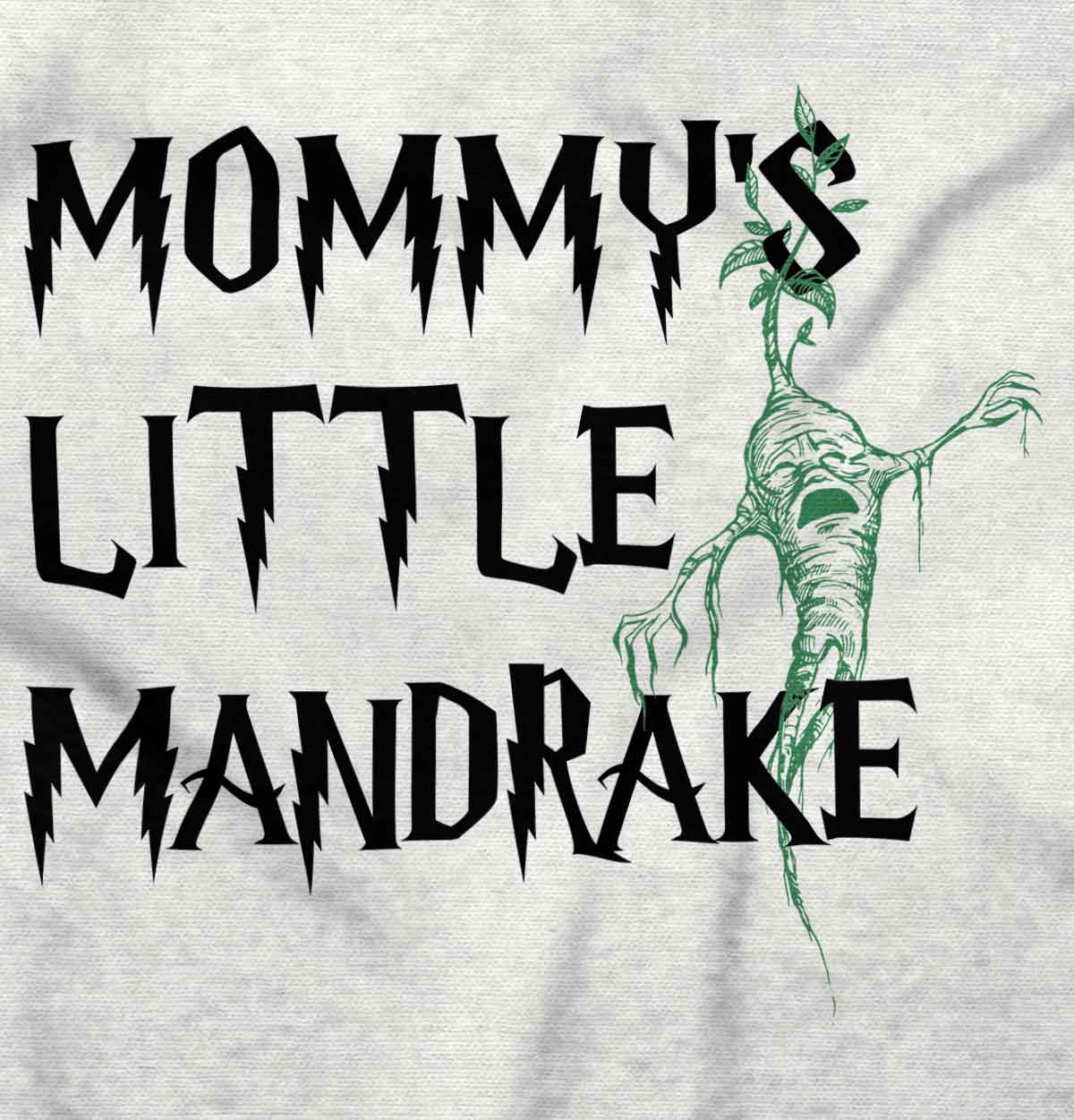 Mommys Little Mandrake Magic Screaming Plant Infant Football Baby Bodysuit
