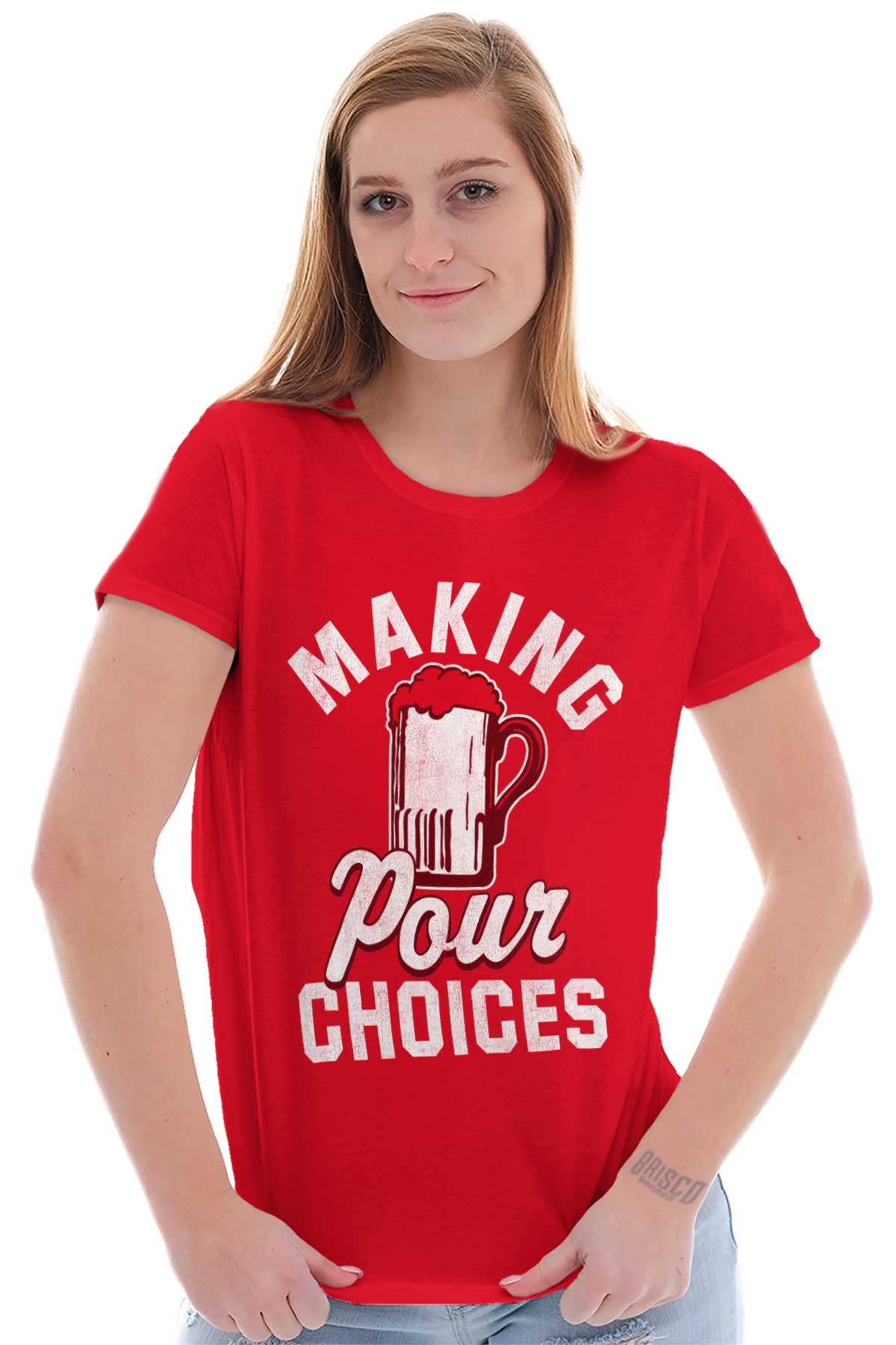 Making Pour Choices Funny Drinking Party Womens Tees Shirts Tshirt ...