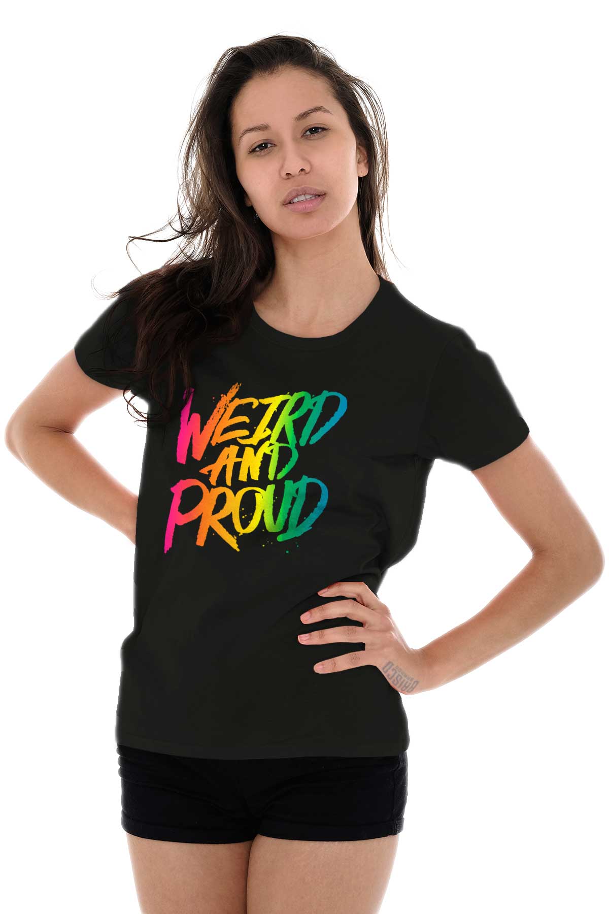 Weird And Proud Quirky Unique Gift Idea Womens Tees Shirts Ladies ...