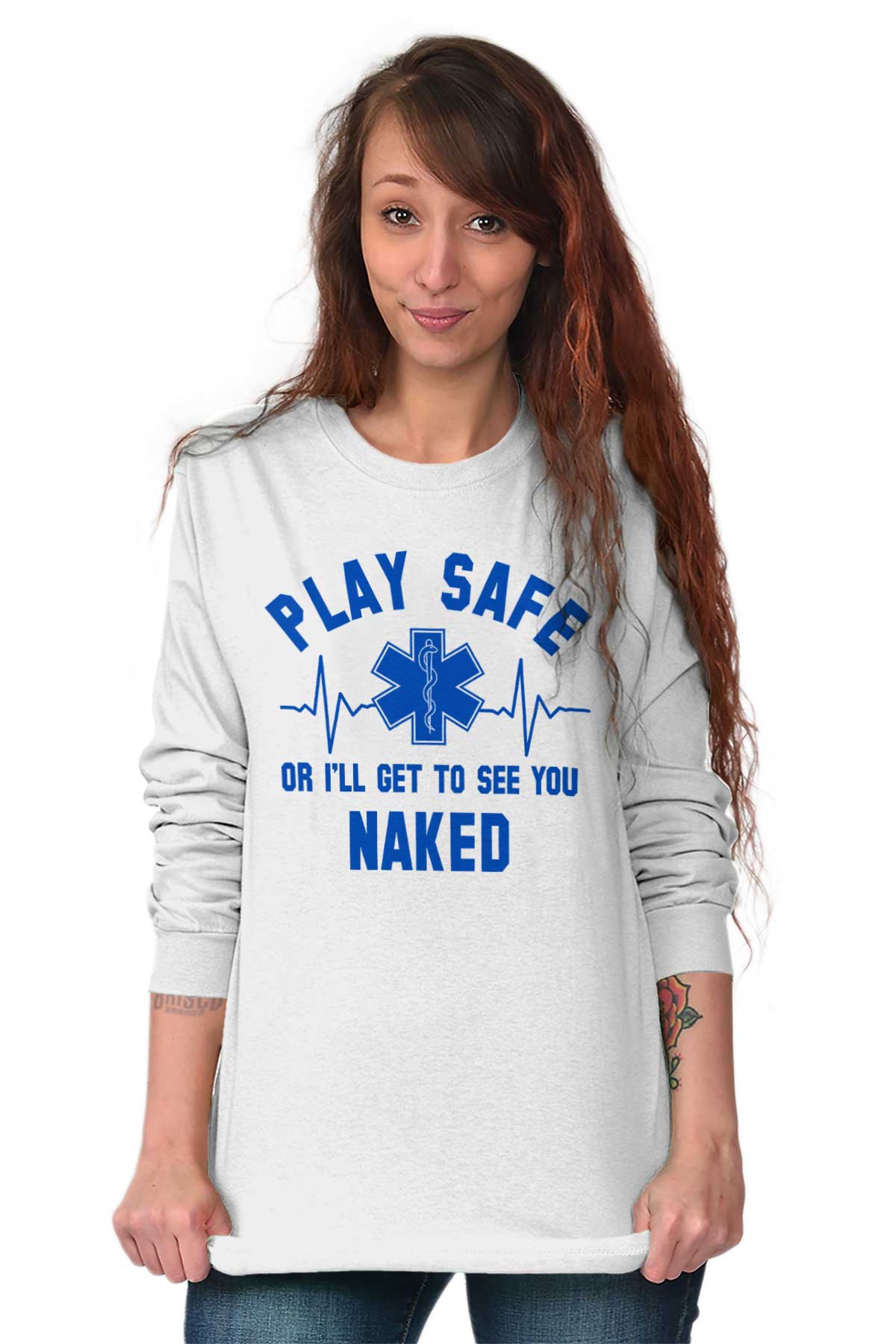 Play Safe Or Ill Get To See You Naked EMS Fire Rescue | Etsy