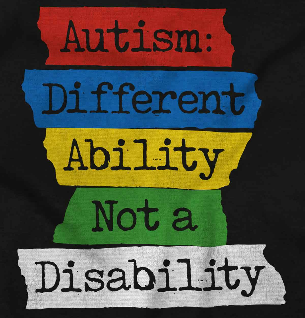 autism it's not a disability it's a different ability