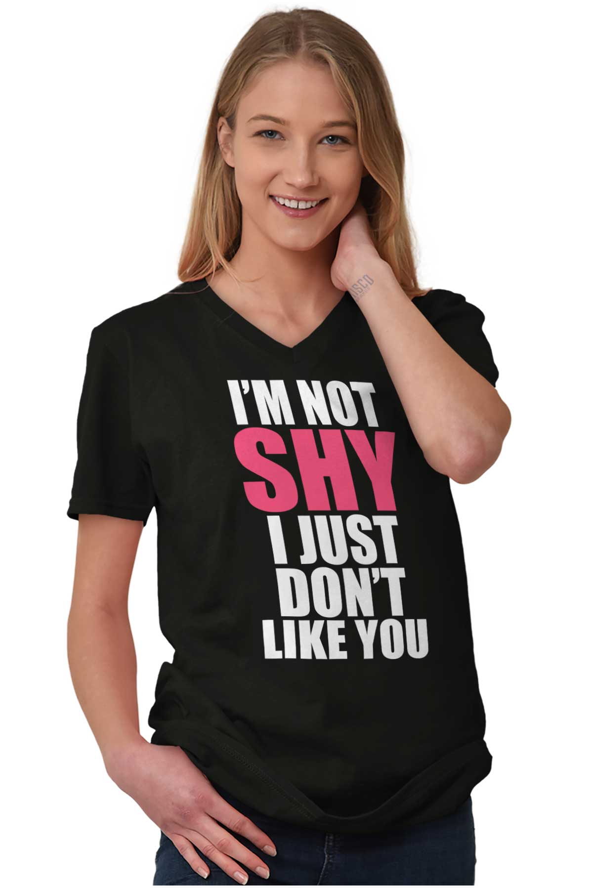 im not shy i just dont like you shirt