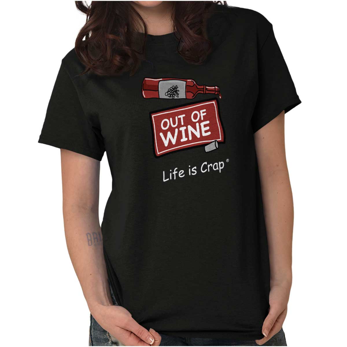 Life is Crap Jet Ski Funny Shirt Cool Gift Idea Sarcastic Classic T Shirt Tee