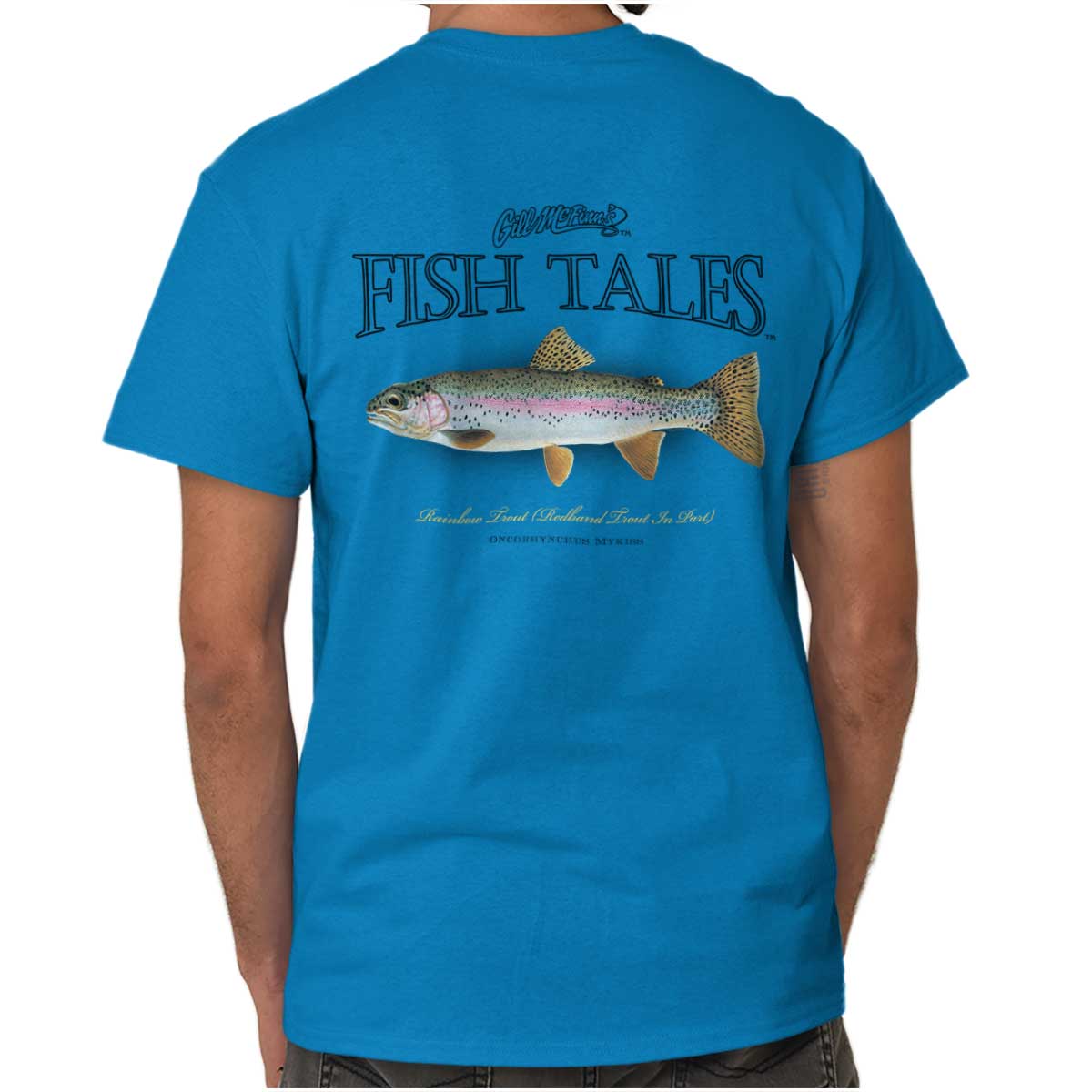Trout Fish Fishing Shirt Gill McFinn Sporting Goods Bait Cool T Shirt