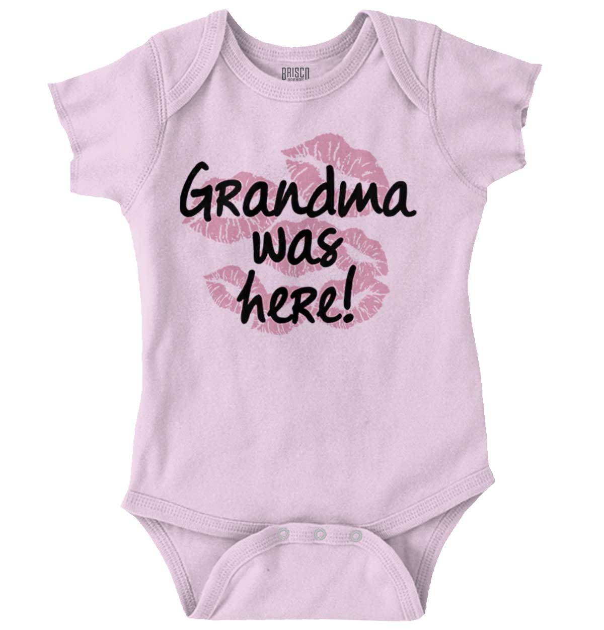 grandma was here onesie