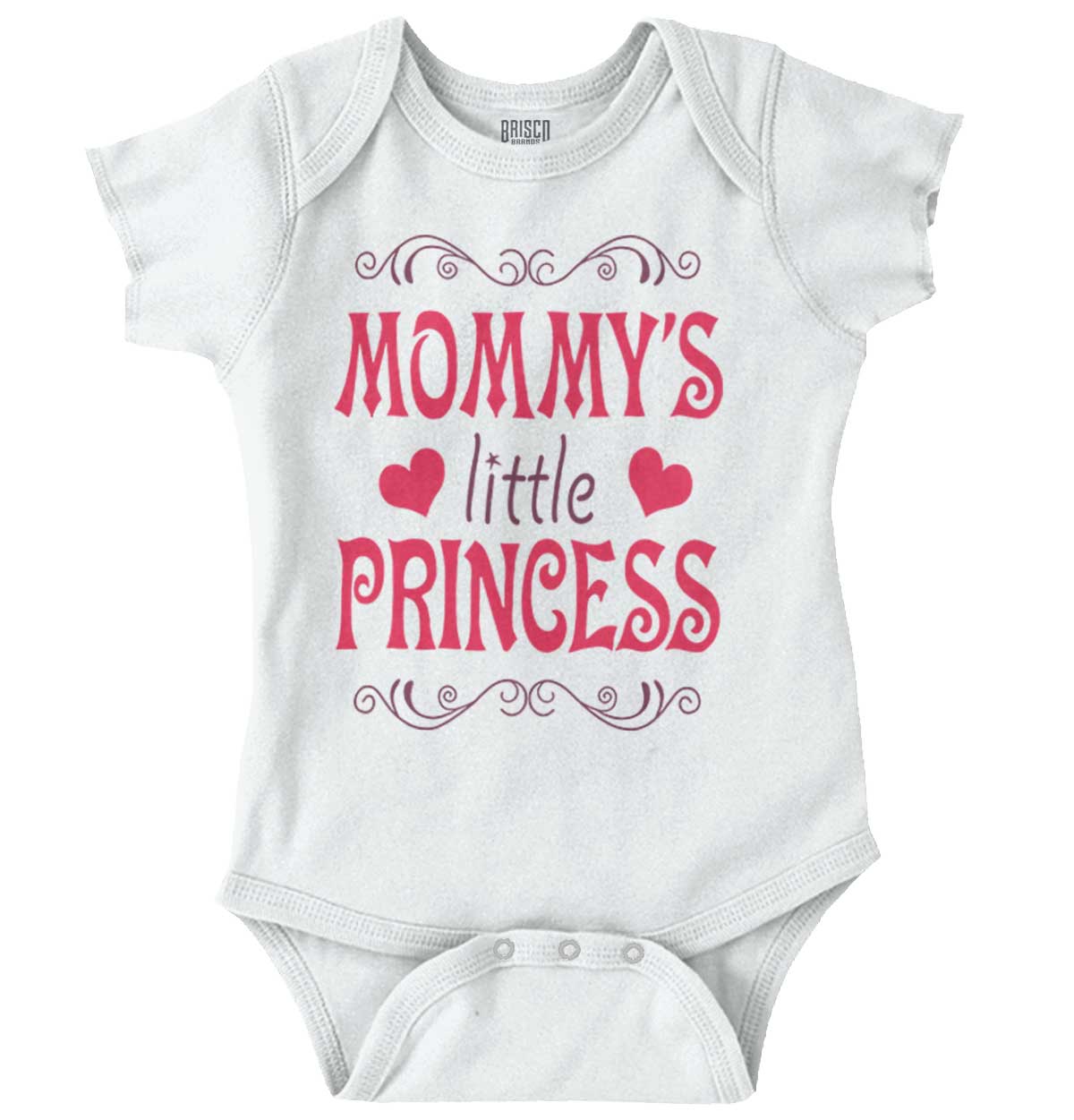 Mommys Little Princess Spoiled Royal Shower Girls Baby Infant Romper ...