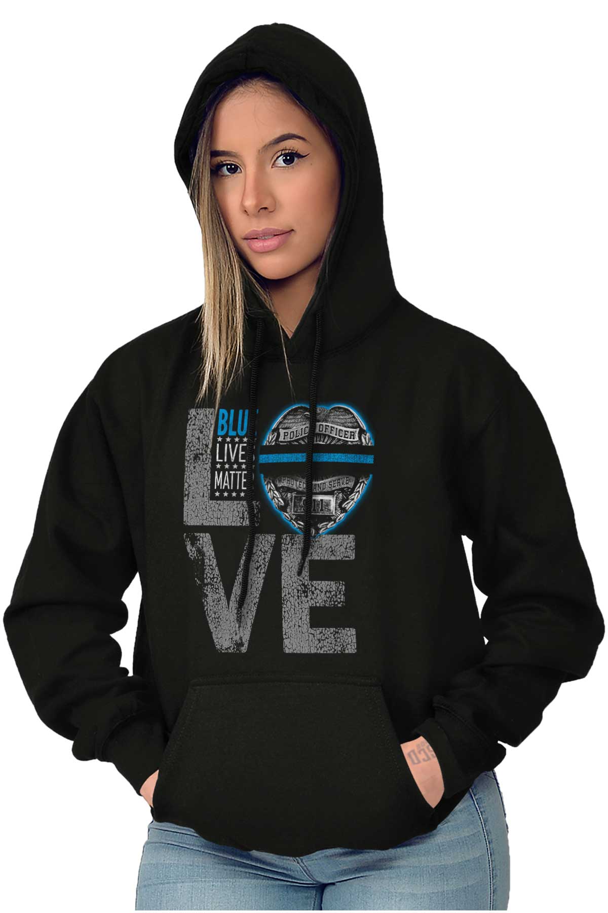 police lives matter sweatshirt