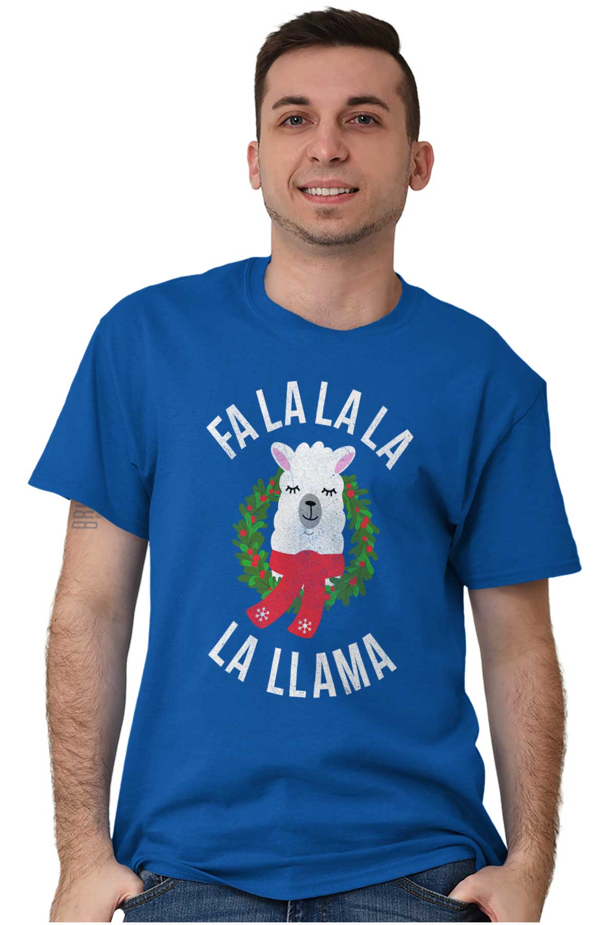 llama workout shirt