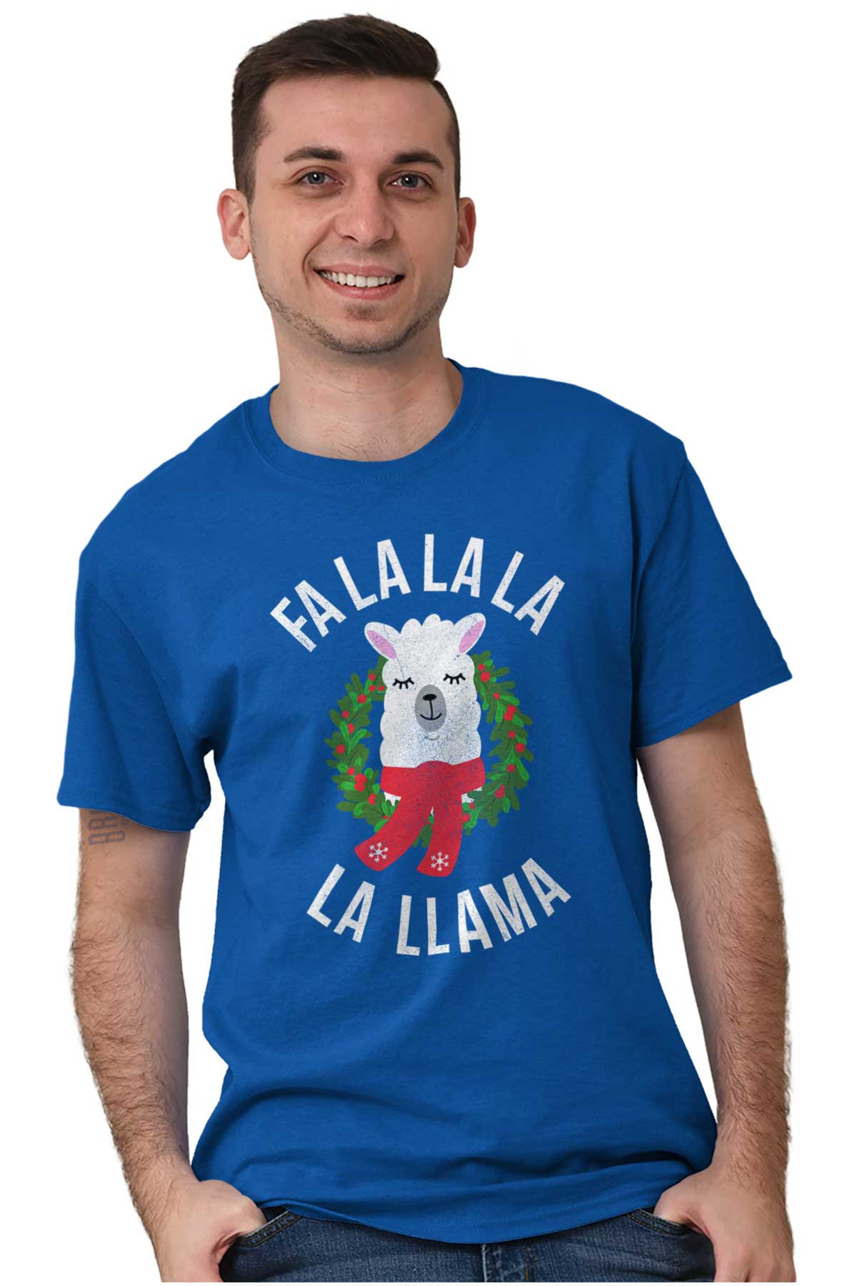 llama workout shirt