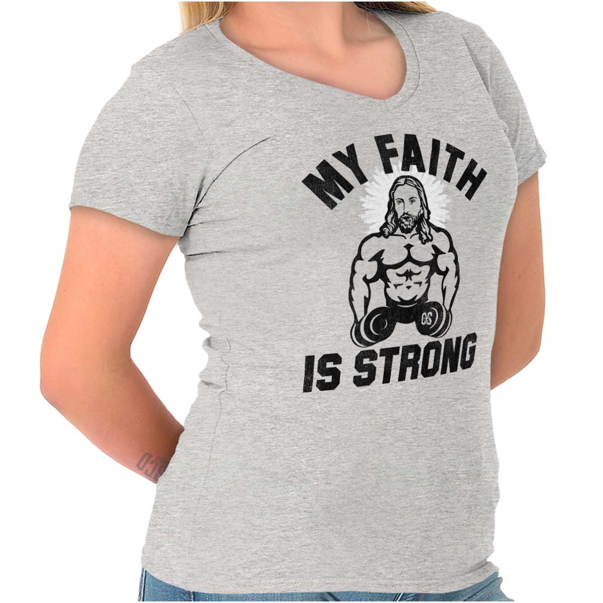 Faith Over Works, Bible Shirt, Weightlifting Gifts, Christian Gifts for Men,  Religious Fitness, Workout Gift for Men, Gym Motivation 