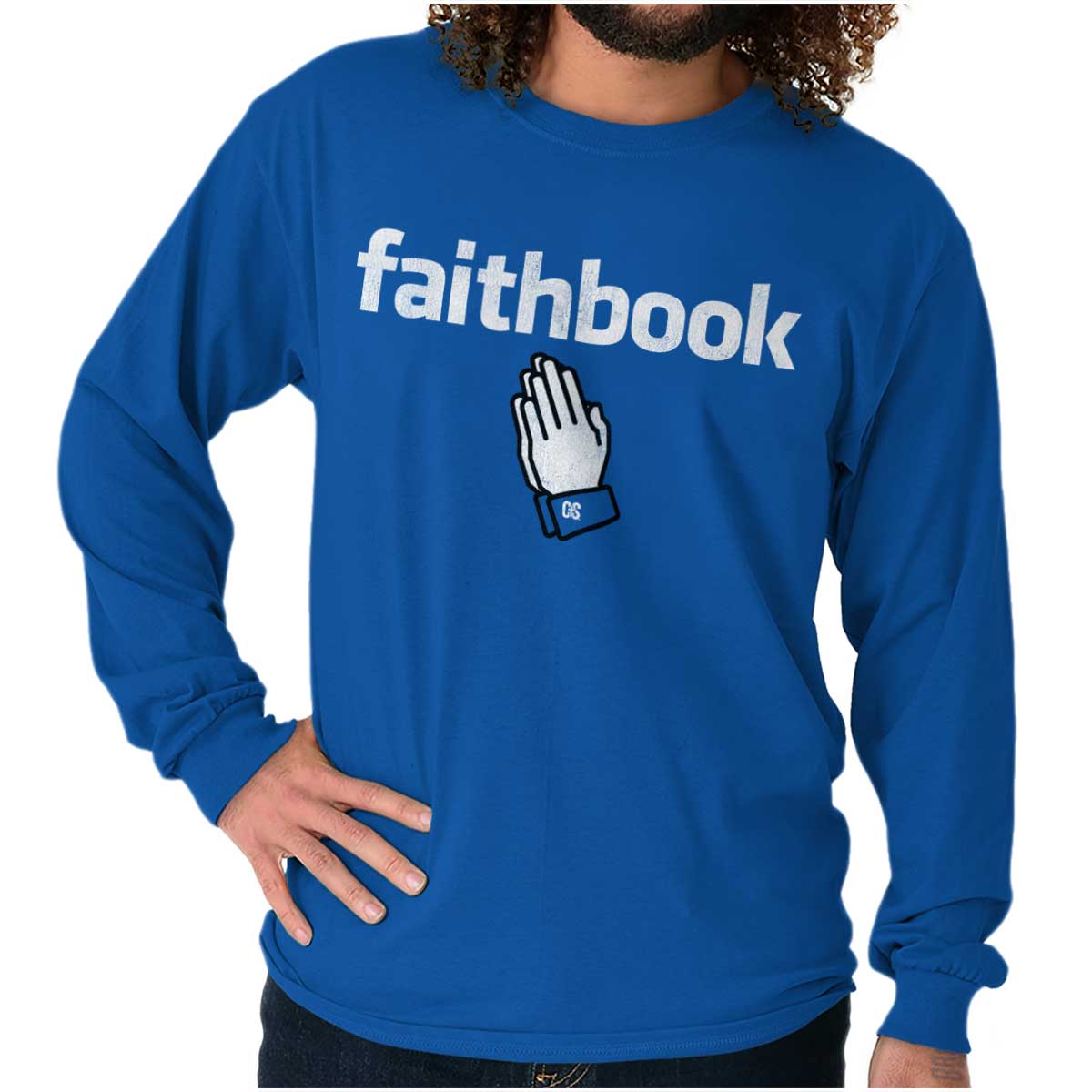 Faithbook Funny Internet Christian Religious Adult Long Sleeve Hoodie Sweatshirt Ebay