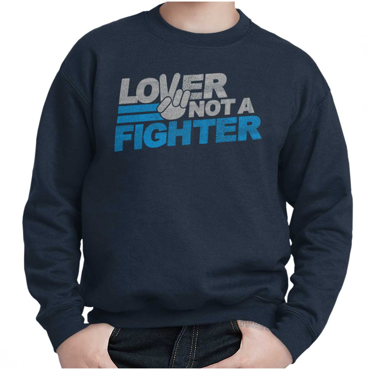 Lover Not A Fighter Peace Social Justice Gift Long Sleeve T Shirts Tees Tshirts