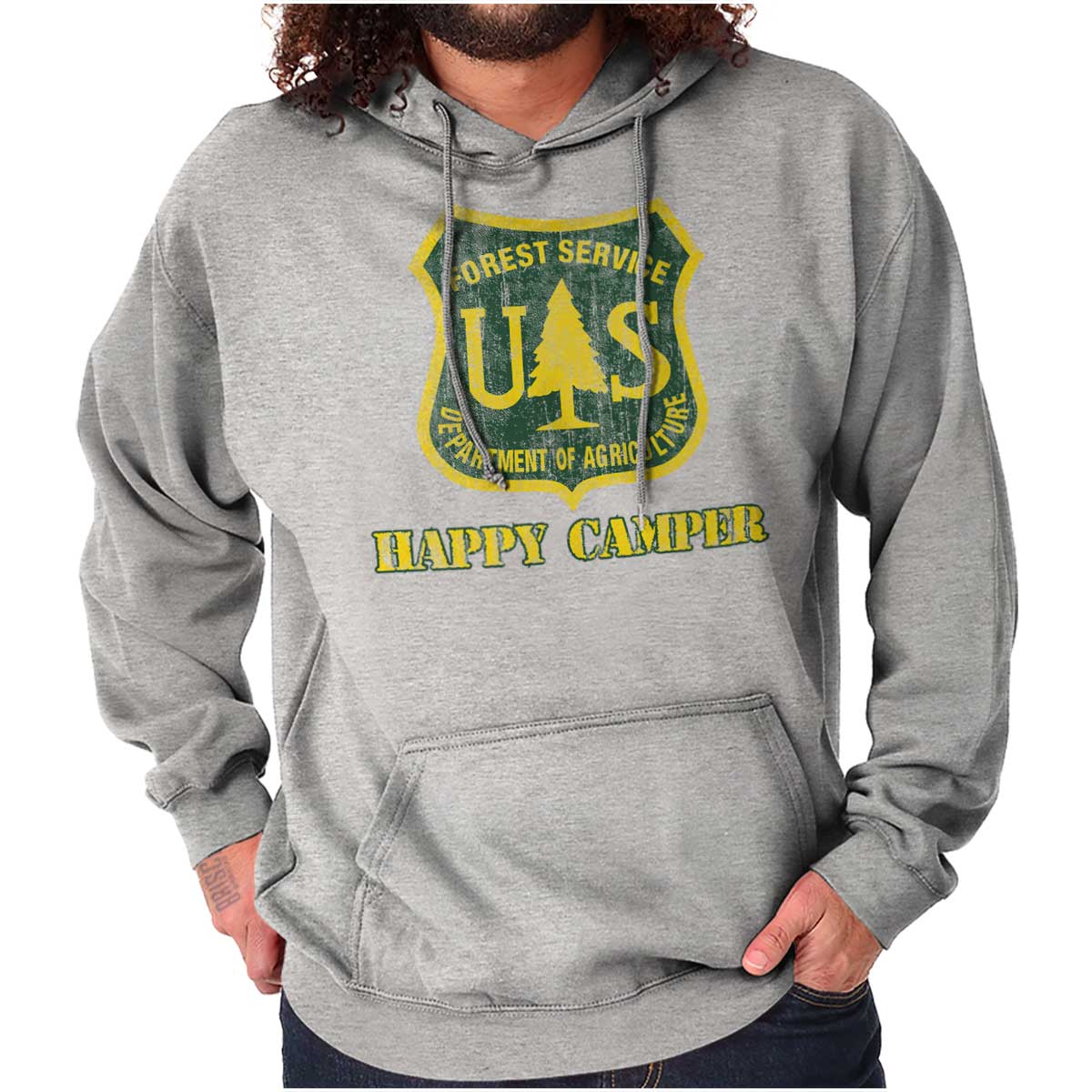 United States Forest Service Happy Camper USA Youth Newborn Infant Rompers