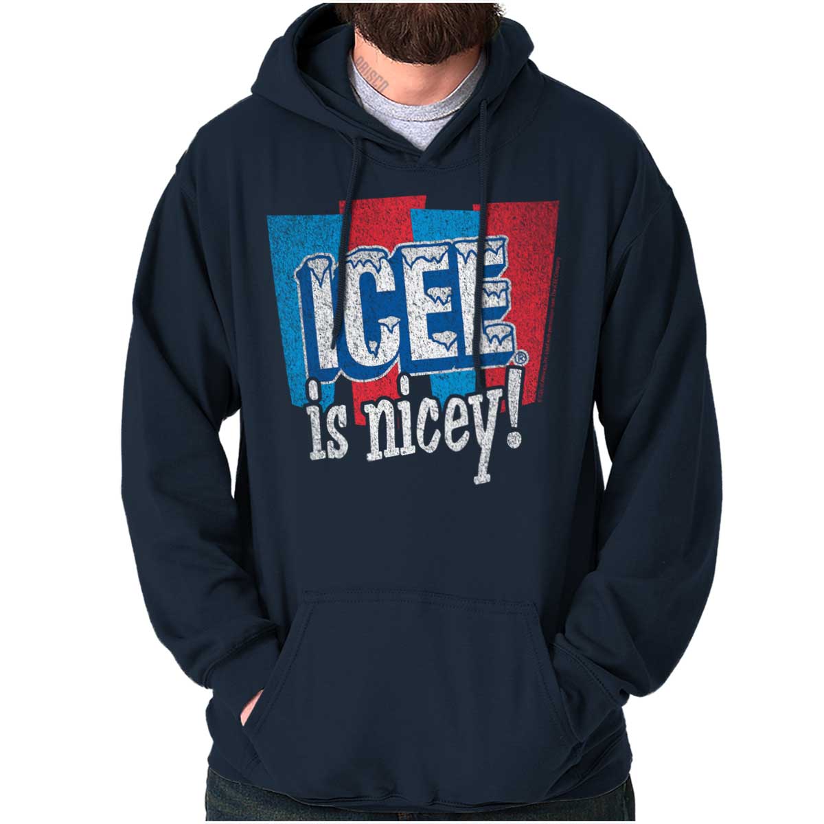 Official Licensed Icee Logo Novelty Graphic Womens Fitted V Neck ...
