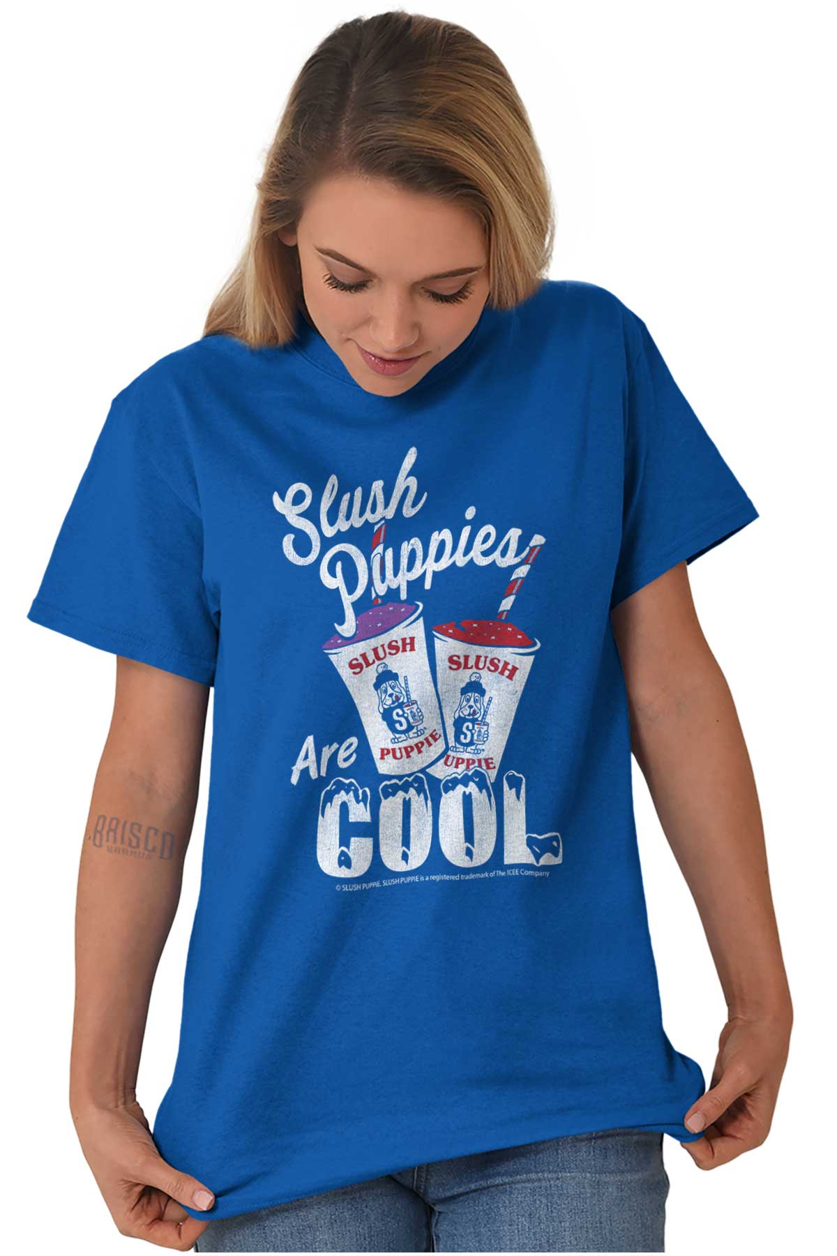 Slush Puppies Are Cool Frozen Slushie Logo Short Sleeve T Shirt Tees