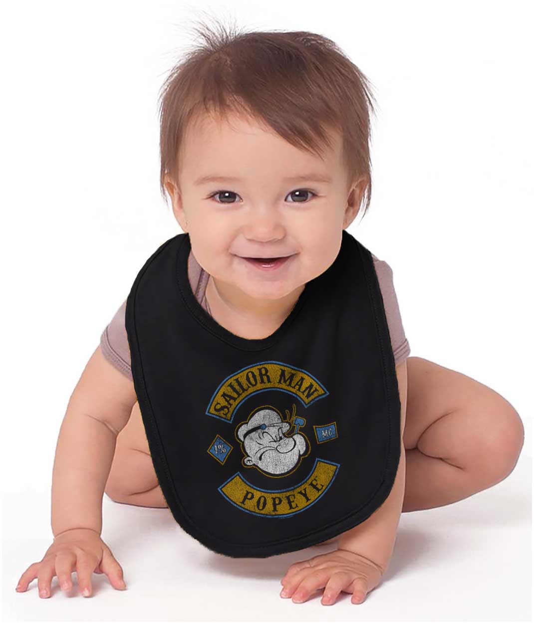 Popeye The Sailor Man Vintage Nautical Cartoon Newborn Infant Bodysuits For Boys