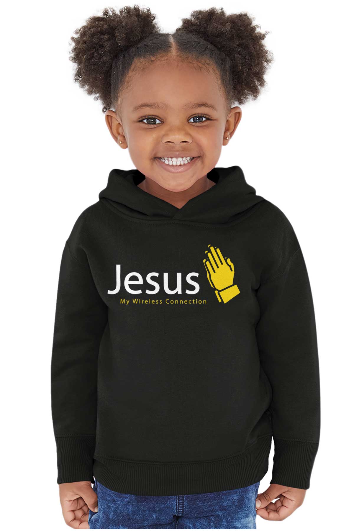 Religious Christian Jesus My Connection God Kids Toddler Hoodie ...