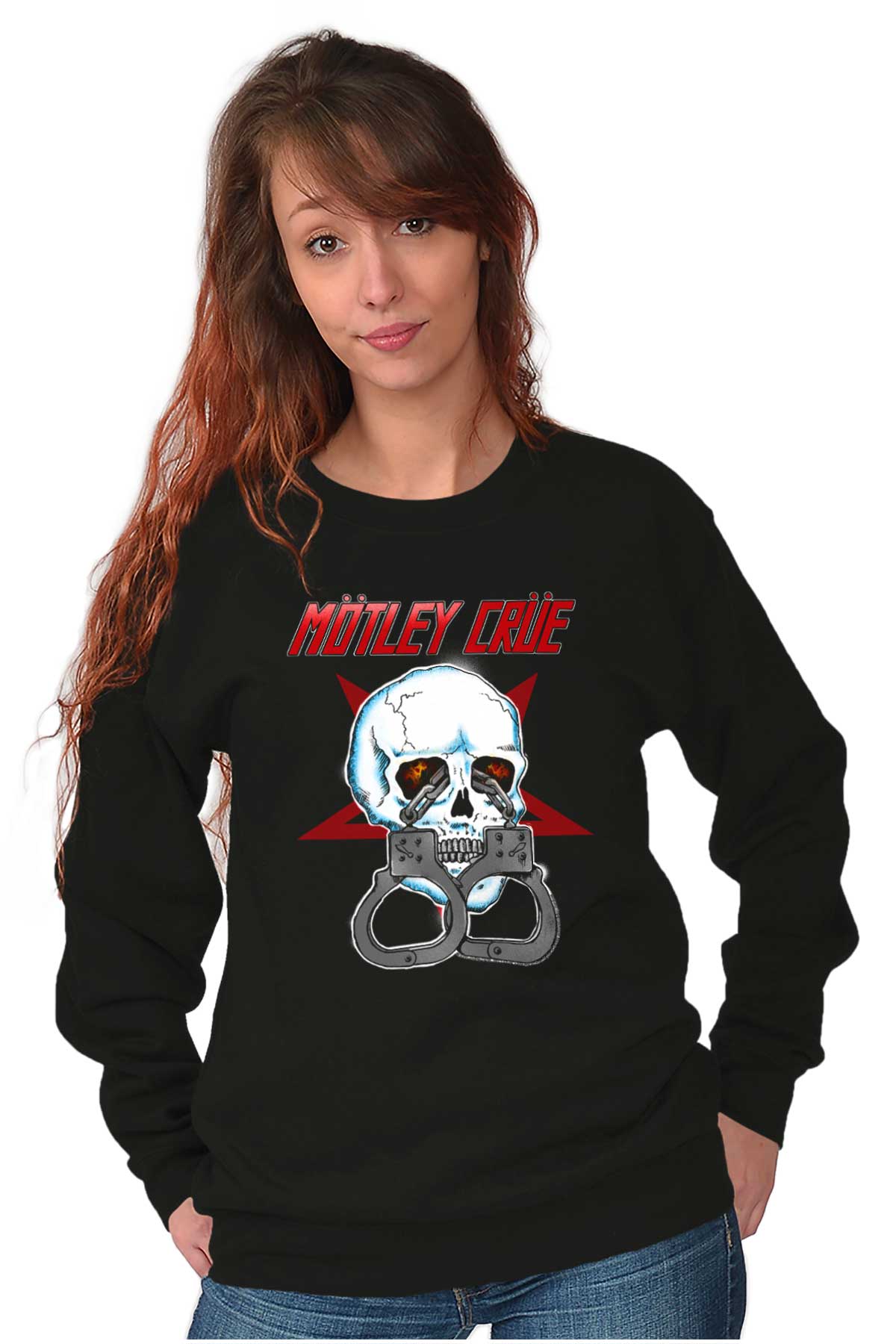 motley crue crewneck sweatshirt