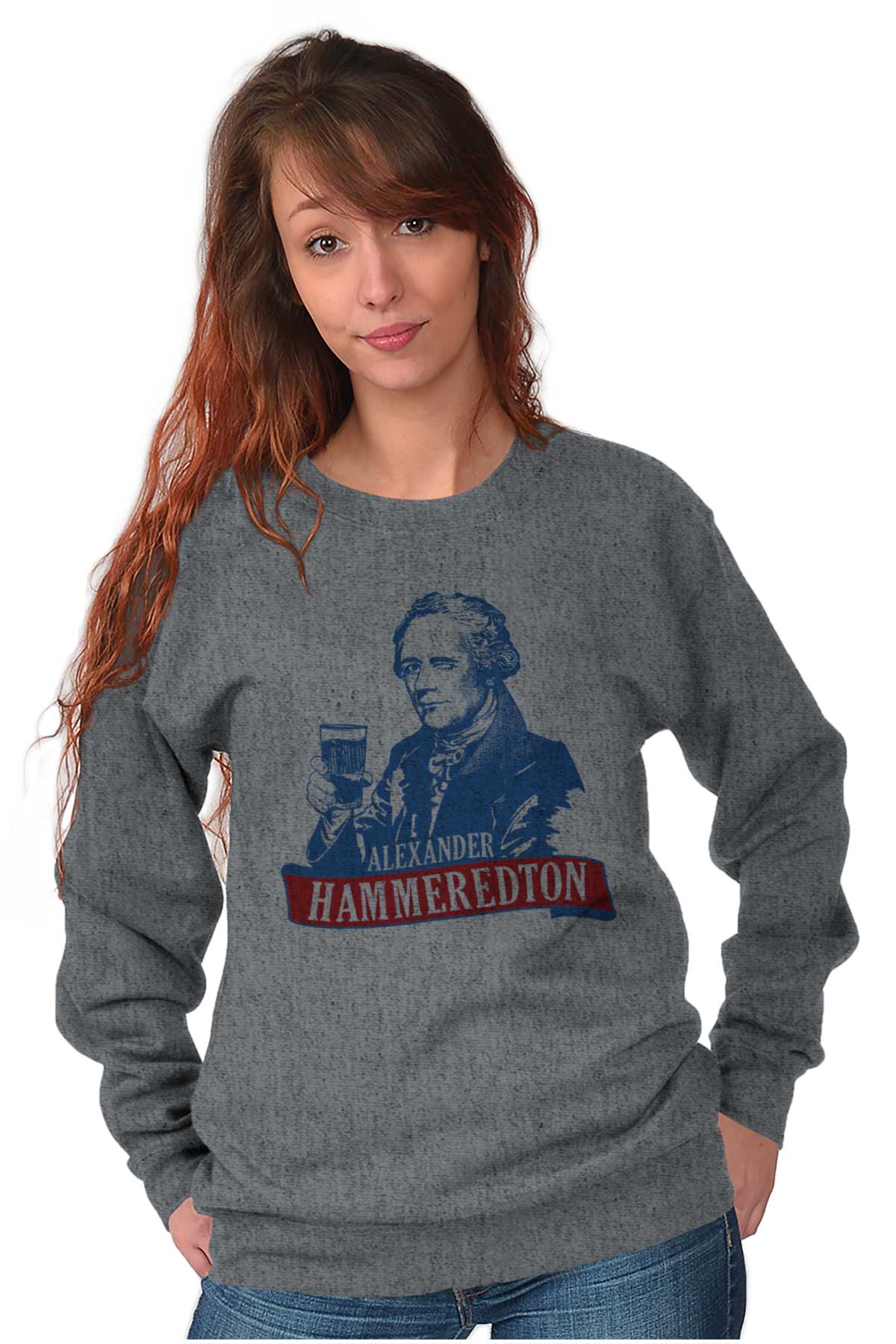 arm and hammered sweatshirt