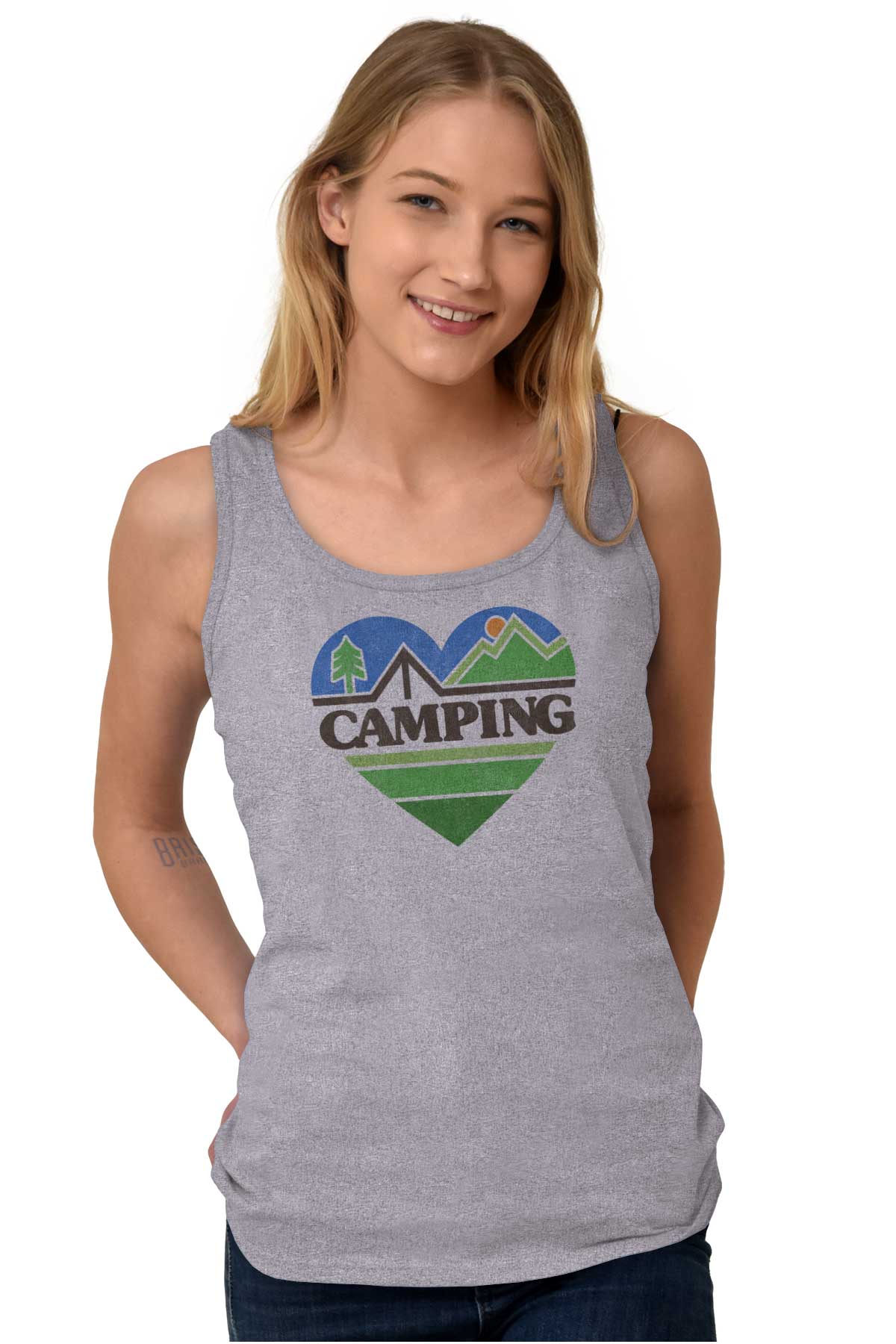 Camping Lifestyle Outdoor Nature Adventure Women Racerback Tank Top Sleeveless eBay