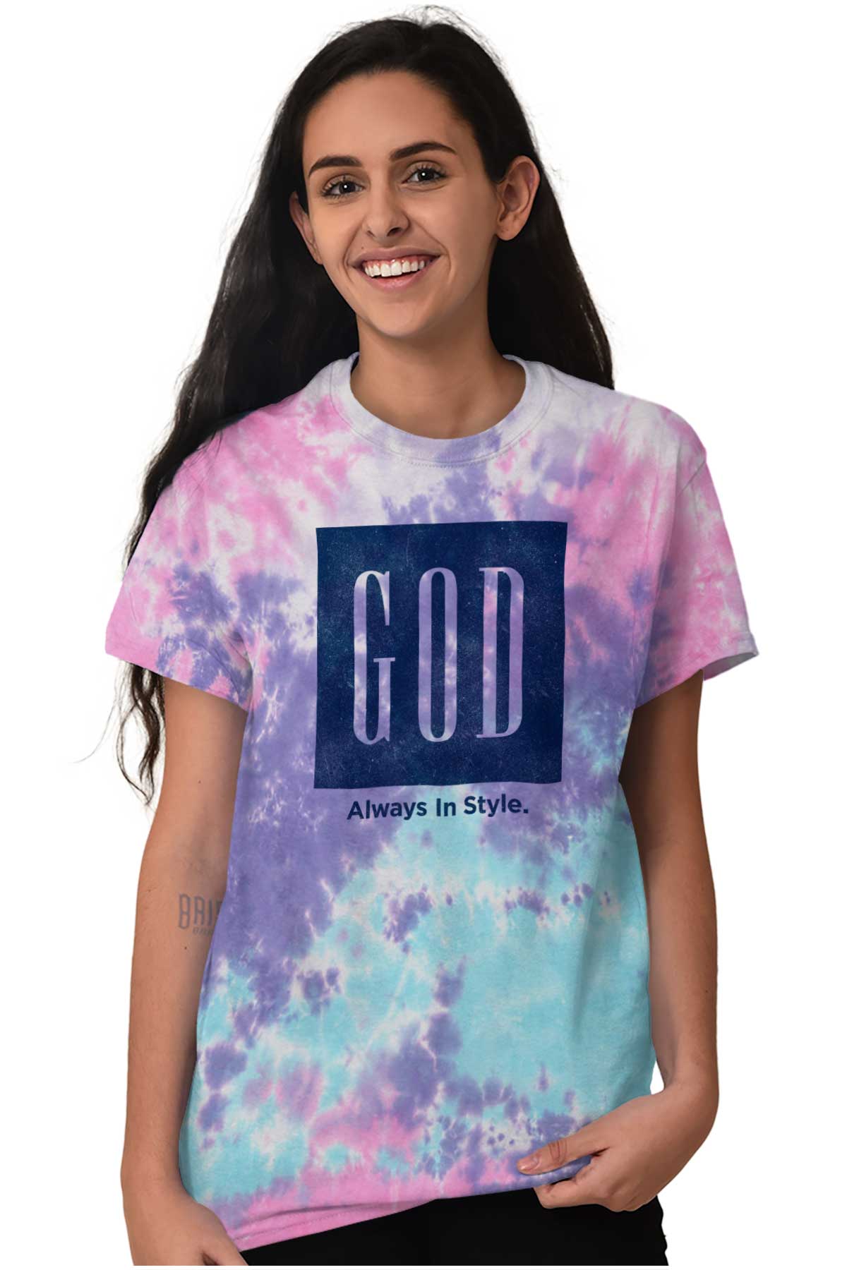 god is good tie dye shirt