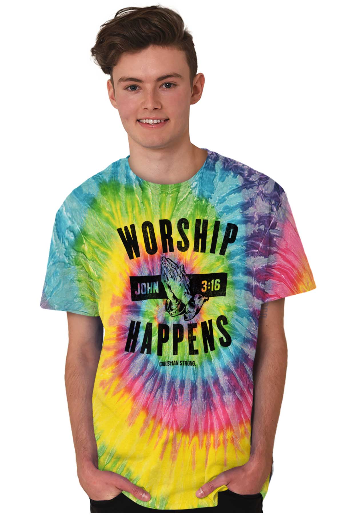 god is good tie dye shirt