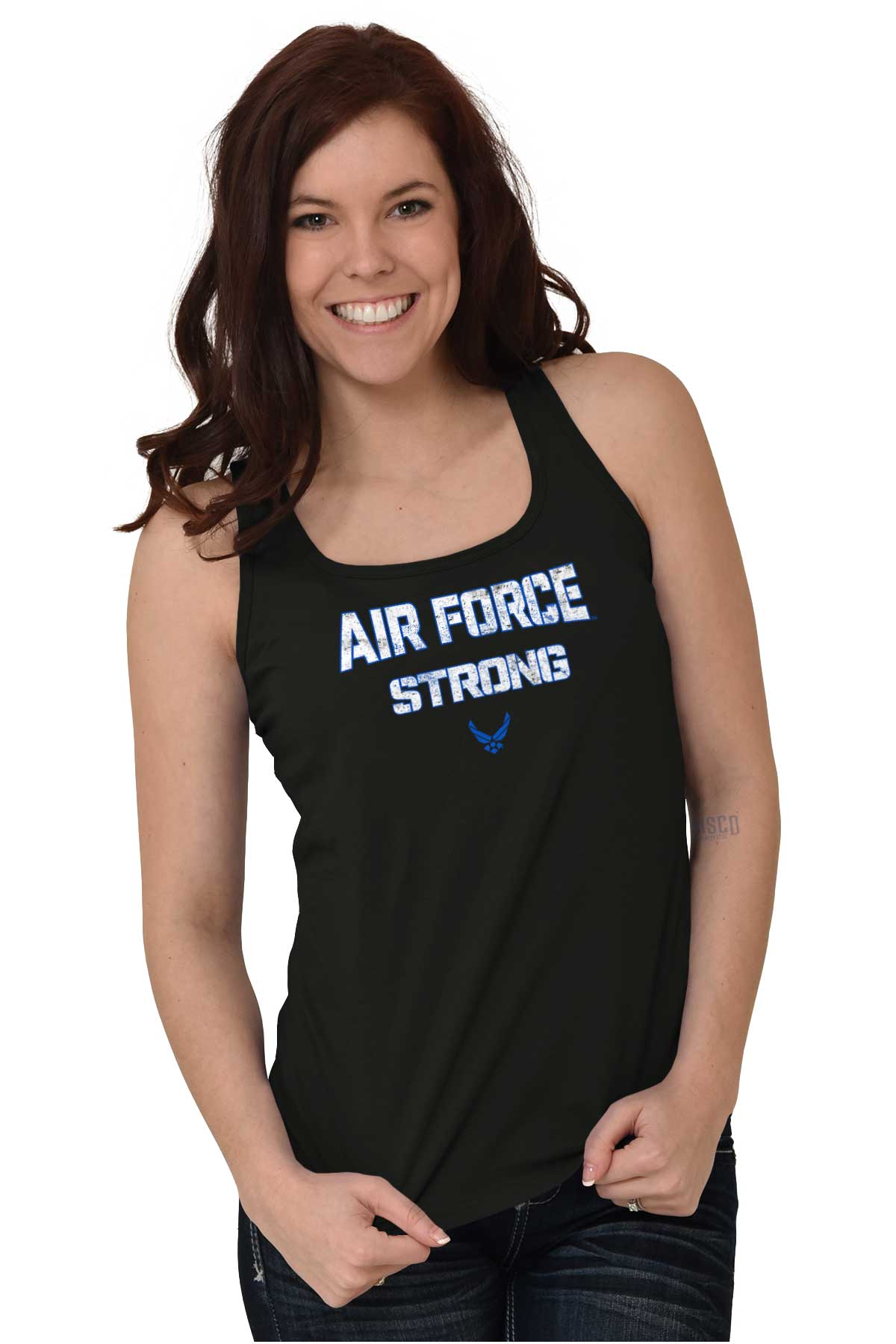 womens air force tank tops