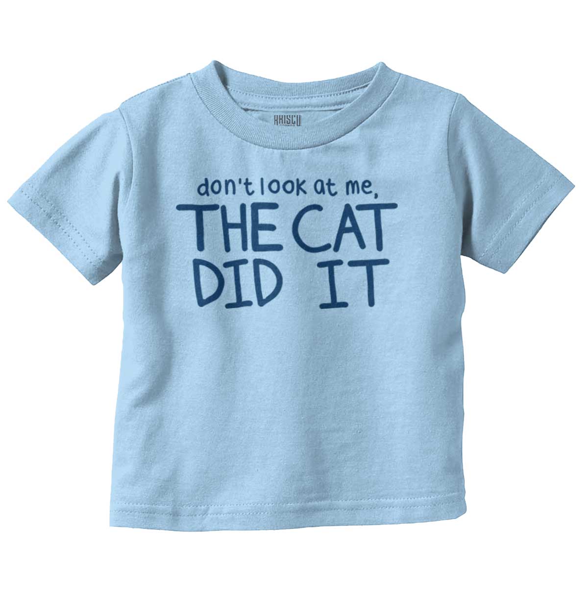 Cat Did It Funny Pet Lover Cute Outfit Gift Newborn Baby Boy Girl Infant  Romper